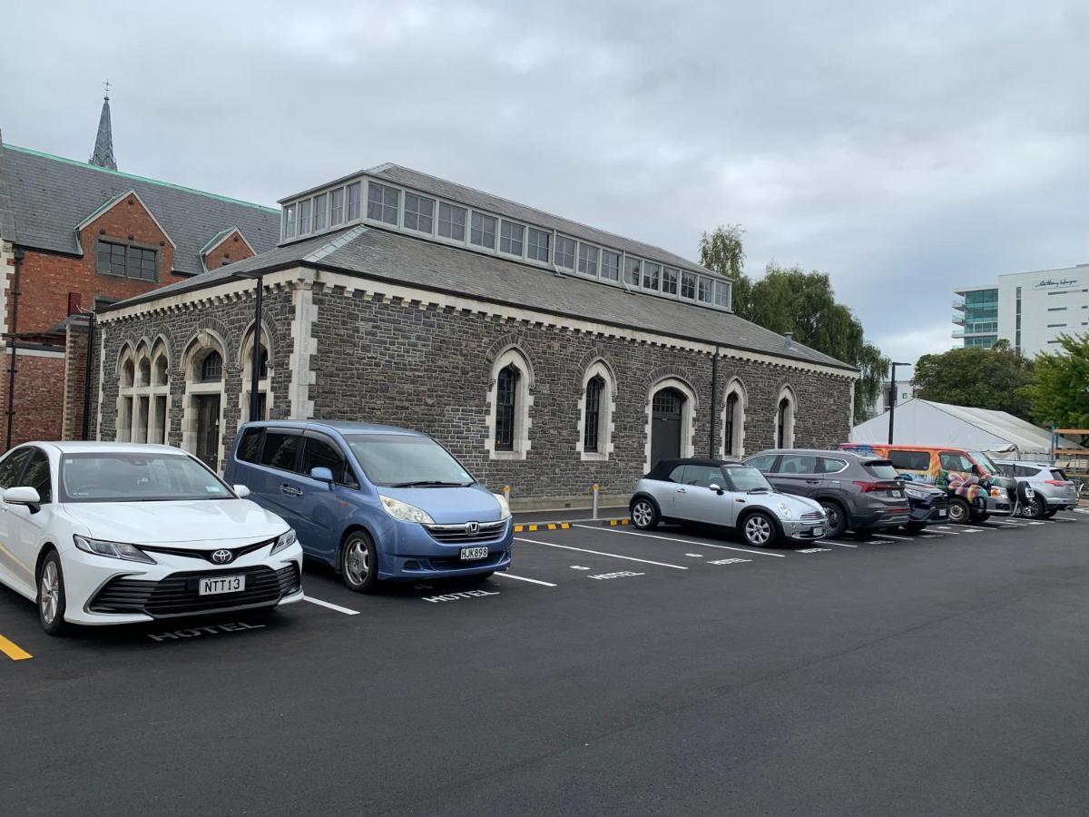 The Observatory Hotel Christchurch Exterior photo The former station building